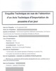 Avis technique d'importation